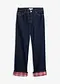 tiefblau denim ungewaschen