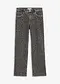 dunkelgrau denim leo bedruckt