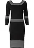 Robe pull en viscose majoritaire, bonprix