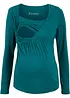 2-in-1 Umstands- und Stillshirt aus Bio-Baumwolle, bonprix