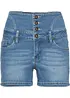 Highwaist-Jeans-Shorts, bonprix