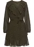 Robe style portefeuille à volants, bonprix