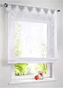Store bateau transparent avec imprimé et polyester, bonprix