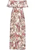 Robe à col Carmen, bonprix