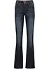 Jean bootcut taille mi-haute et confortable, bonprix