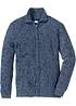 Grobstrickjacke mit Rippstruktur und Baumwolle, bonprix