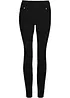 Pantalon extensible en bengaline, taille courte, bonprix