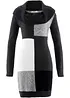 Robe en maille, manches longues, longueur genou, bonprix