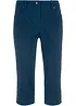 Baumwoll-Capri-Hose mit Bequembund und Knöpfen, bonprix