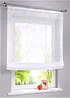 Store bateau transparent avec imprimé et polyester, bonprix