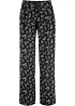 Pantalon palazzo avec tour de taille élastiqué, bonprix