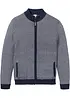 Gilet en maille 100% coton à col montant, bonprix