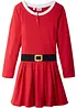 Robe de Noël fille en jersey, bonprix