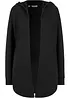 Gilet long en molleton de coton mélangé, bonprix
