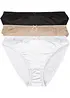 Slip mit Spitze (3er Pack), bonprix