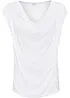 Wasserfall-Shirt aus Viskose-Mix, bonprix