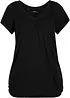 T-shirt en viscose mélangée, manches courtes, bonprix
