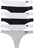 String mit Bio-Baumwolle (6er Pack), bonprix