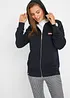 Kapuzen-Sweatjacke aus reiner Baumwolle, bonprix