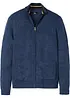 Gilet zippé en fine maille, bonprix