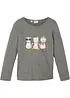 Langarmshirt aus Viskose-Mix, bonprix