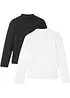 Rollkragenshirt (2er Pack), bonprix