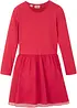 Jerseykleid mit Tüll, bonprix