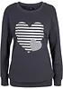 Baumwoll-Langarmshirt, bedruckt, bonprix