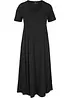 Baumwoll-Jerseykleid, Midilänge, bonprix