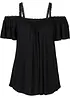 Cold-Shoulder-Shirt aus softer Viskose, bonprix