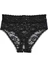 Slip taille haute ouvert, bonprix