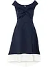 Carmen-Kleid mit Knotendetail, bonprix
