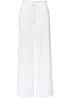 Palazzo-Hose aus luftigem Leinen-Mix, bonprix
