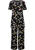 T-shirt et jupe-culotte en viscose fluide (ens. 2 pces), bonprix