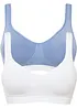 BH ohne Bügel mit Bio-Baumwolle (2er Pack), bonprix