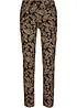 Pantalon extensible imprimé, bonprix