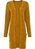 Gilet long en maille, bonprix
