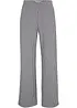 Pantalon extensible à motif pied-de-poule, Wide leg, bonprix