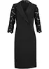 Blazer-Kleid mit Spitzenärmeln, bonprix