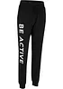 Pantalon de jogging en coton avec imprimé, Loose Fit, bonprix