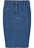 Jupe en jean extensible, bonprix