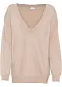Oversize-Pullover aus Viskose- mix, bonprix