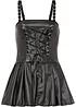 Robe en wet look, bonprix