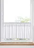 Brise-bise en coton avec bordure dentelle, bonprix
