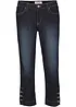 Jean slim mid waist, cropped, bonprix