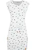 Robe en jersey imprimé à manches papillon, bonprix