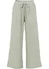 Pantalon large en lin mélangé, bonprix