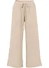 Pantalon large en lin mélangé, bonprix