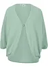 Gilet en fine maille 100% coton, bonprix