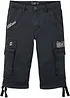 Bermuda long avec poches cargo, Regular, bonprix